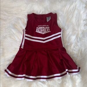 NCAA Arkansas Razorbacks Cheer Outfit